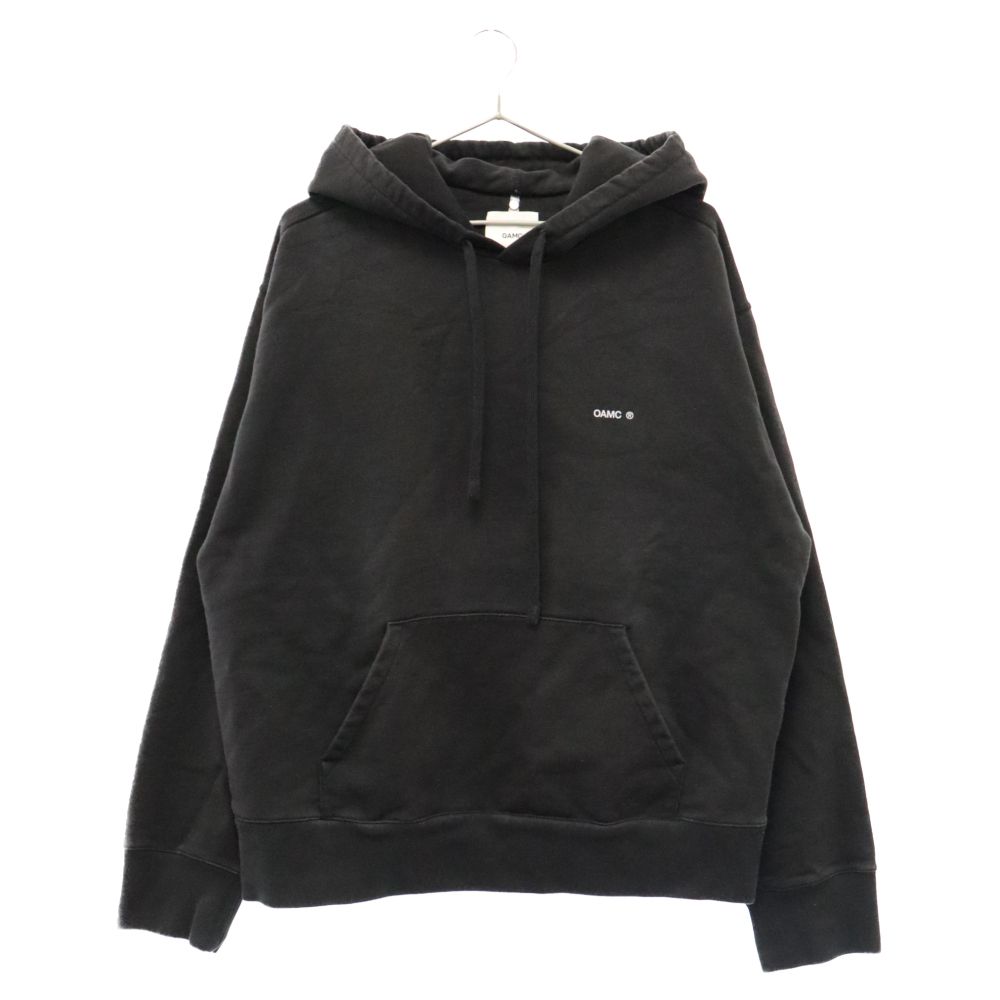 OAMC (オーエーエムシー) バックロゴパッチ Outline Hoodie プルオーバー スウェットパーカー ブラック OAMS704586  OS243708D - メルカリ