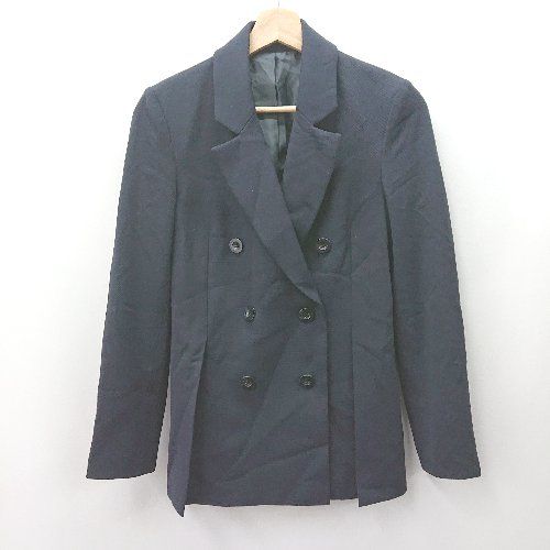 ⊇ ルイルエブティック 総あり ダブル ダブルブレストセットアップスーツ サイズS ネイビー系 レディース E 1507280012444