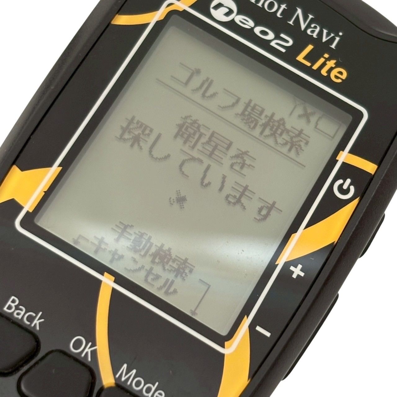 Shot Navi neo2 Lite GPSナビ 本体 Shot Navi neo2 Lite ショットナビネオ2ライト ゴルフ用GPSナビ 黒 黄