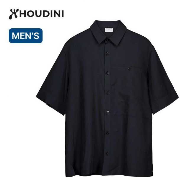 HOUDINI フーディニ ツリーショートスリーブシャツ メンズ トゥルーブラックライト