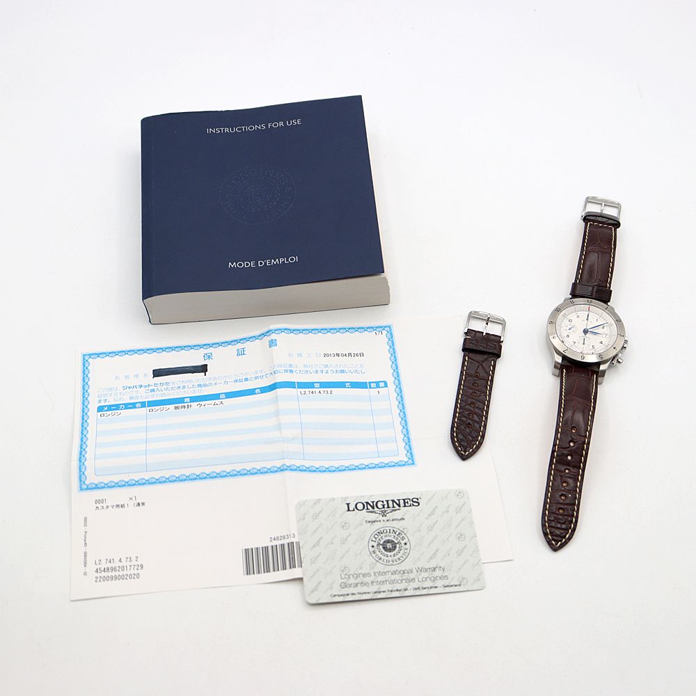 内部点検済 LONGINES ロンジン ヘリテージ ウィームス クロノグラフ L2  