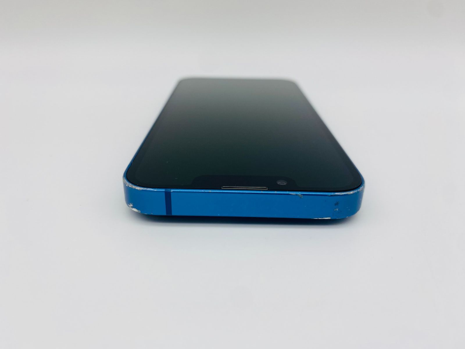 iPhone 13mini 128GB ブルー/シムフリー/バッテリー98%/極薄ケース 