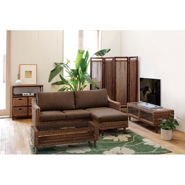 木製彫刻入りテレビ台 アジアンテイストボード アジアン雑貨 木製