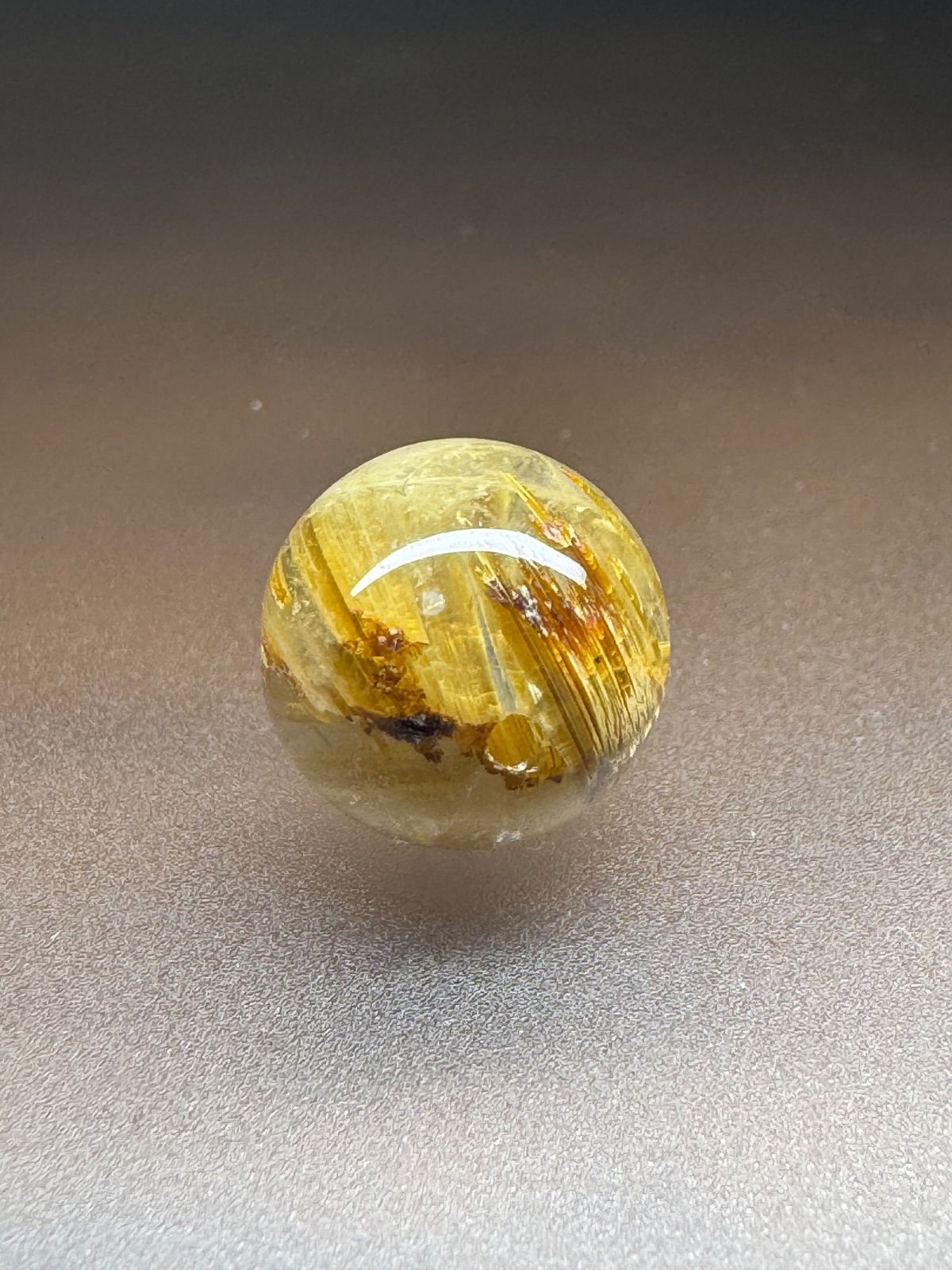 最高品質] 最強金運 SSS11.7㎜ 激レア ヘマタイトイン