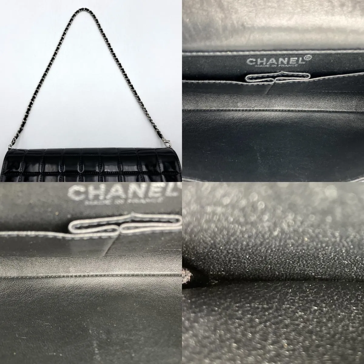 CHANEL シャネル チョコバー チェーンショルダーバッグ 肩掛け CHANEL シャネル チョコバー チェーンショルダーバッグ 肩掛け