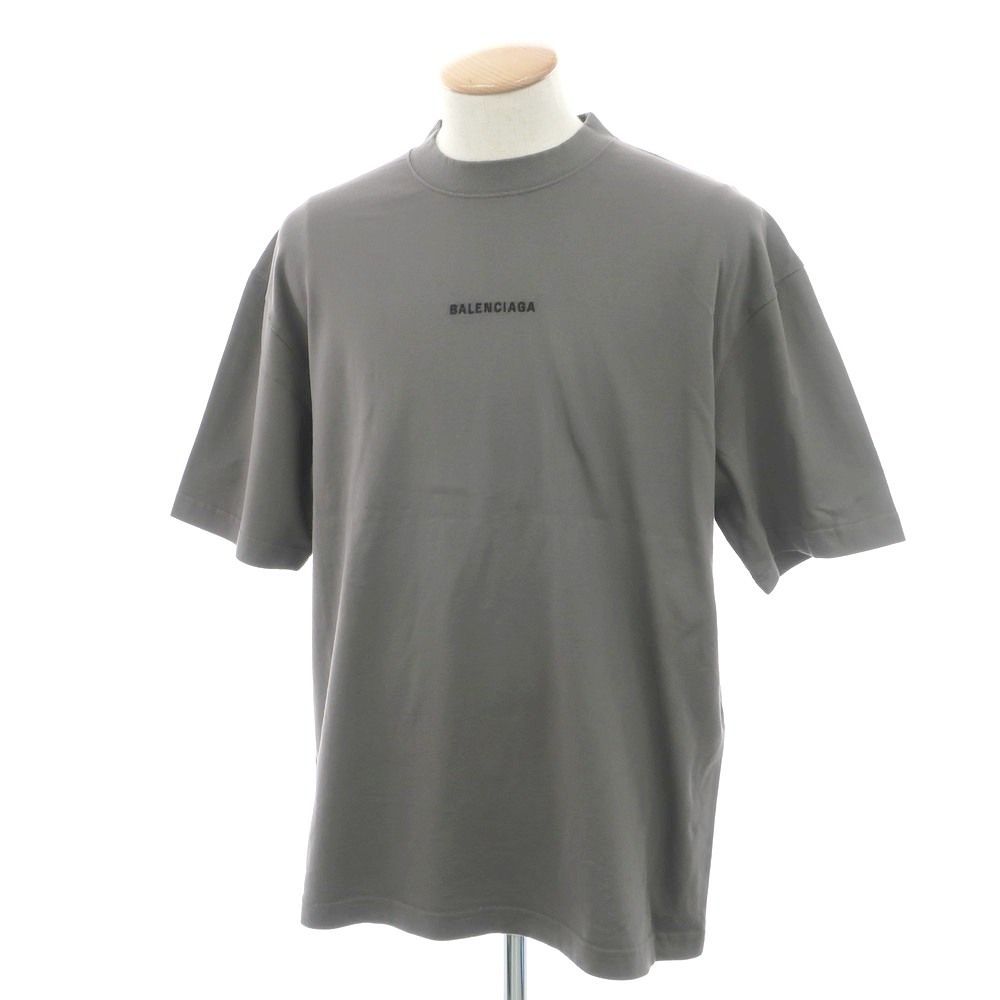 中古】バレンシアガ BALENCIAGA コットン クルーネック 半袖Tシャツ