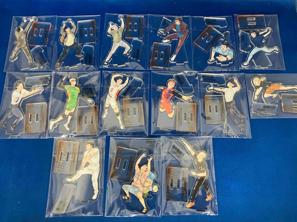 ハイキュー!!10thクロニクル全種アクリルスタンドピンバッジセット