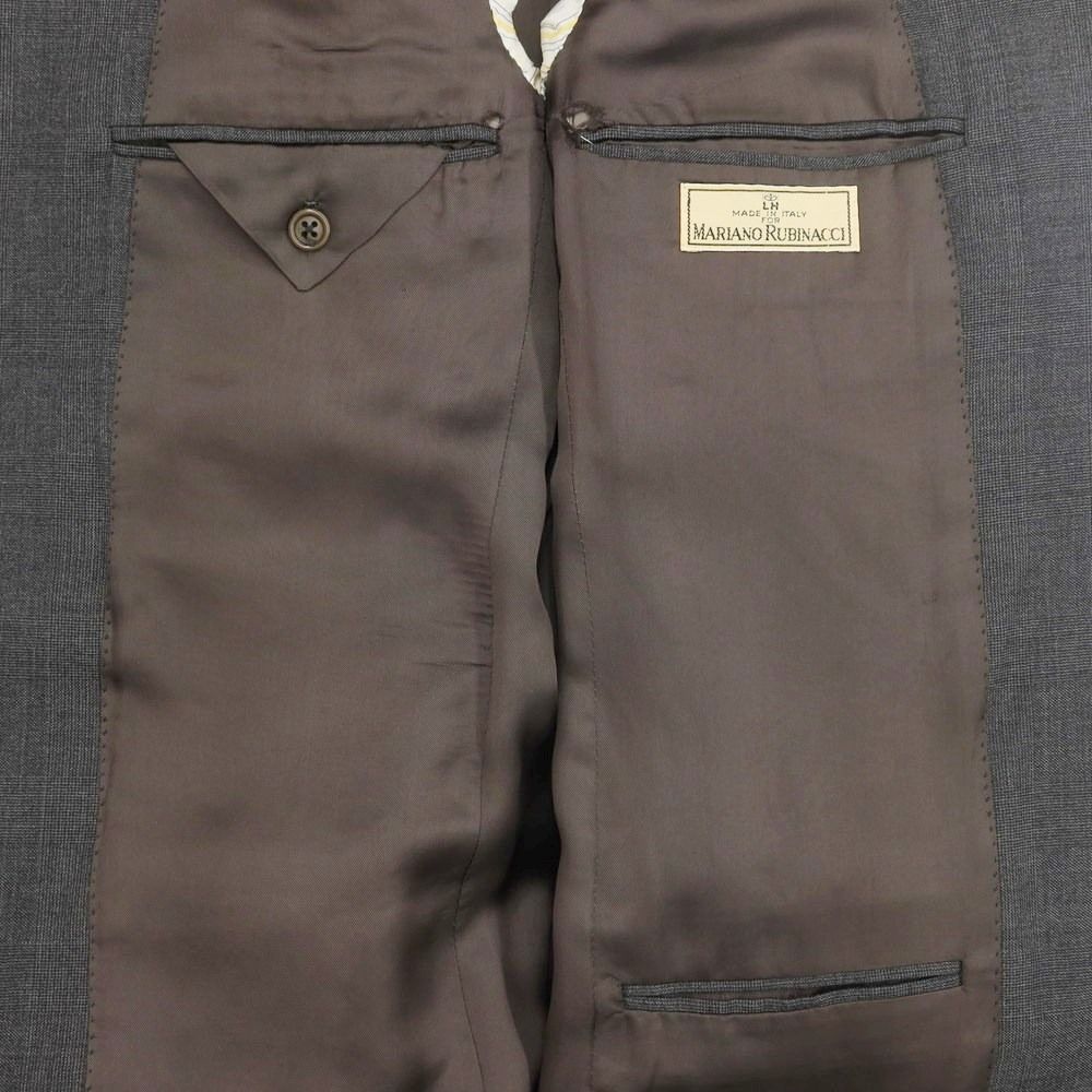 中古】マリアーノ ルビナッチ MARIANO RUBINACCI ウール チェック 3つ