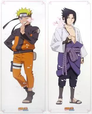 AnimeJapan2015 ナルト サスケ サクラサク全身ポスターNARUTO 中古】ポスター(アニメ) B2半裁サクラサク全身ポスター(2枚セット