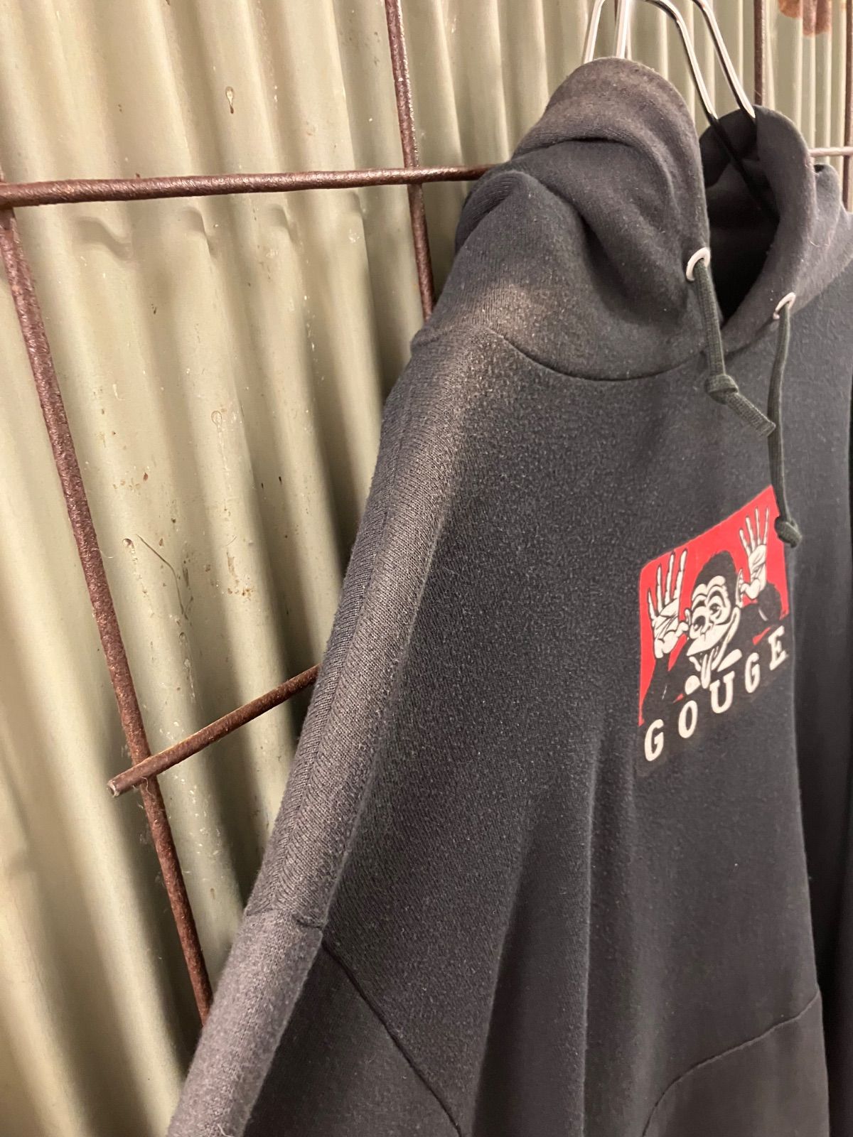 90's GOUGE Sweat Hoodie ガウジー ヴィンテージ パーカー