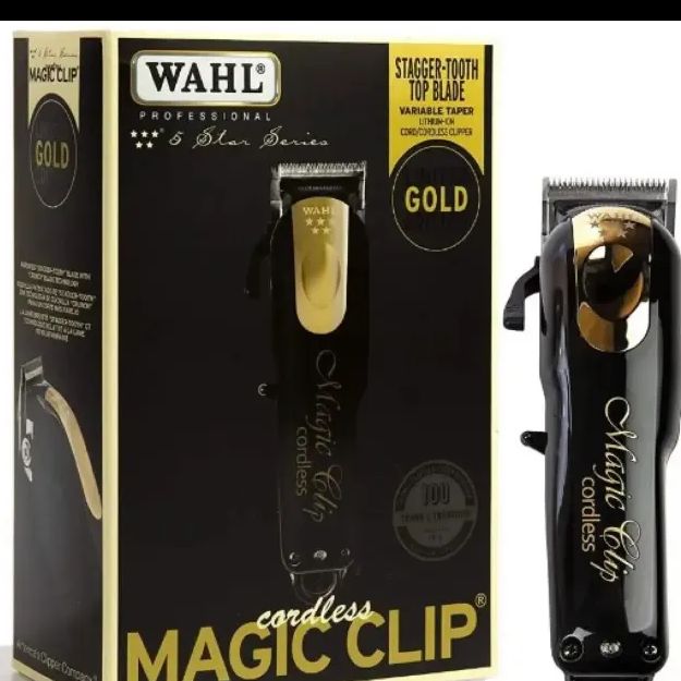 wahl コードレスバリカンファイブスターマジッククリップ GOLD/BLACK