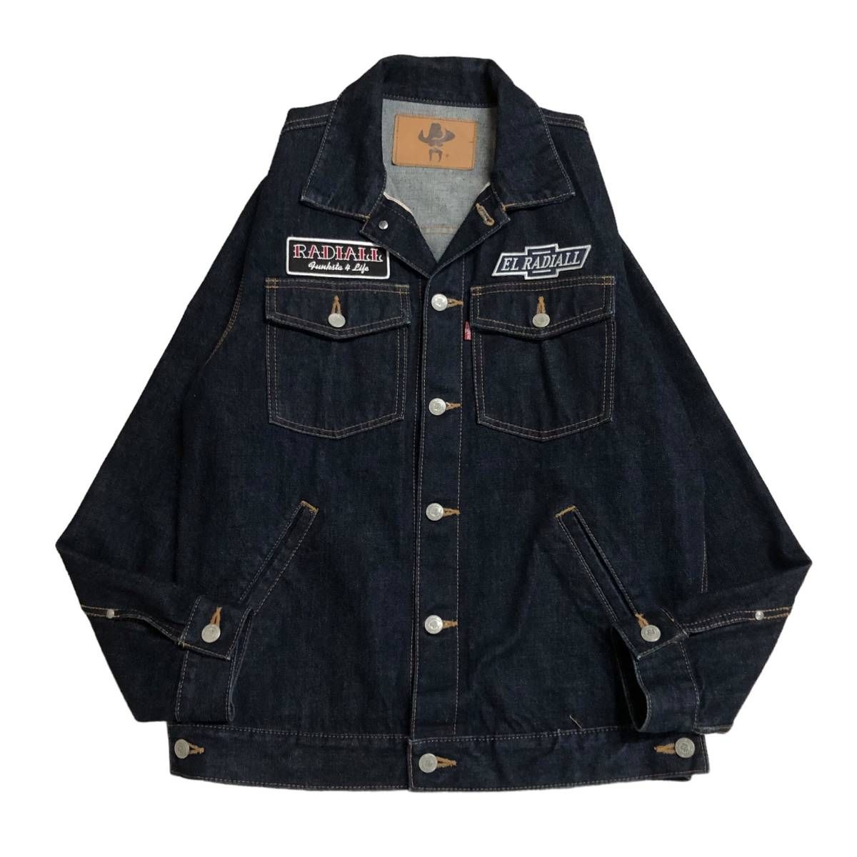 ラディアルワッペンデニムジャケット RADHIALL ラディアル DENIM JACKET デニムジャケット Gジャン