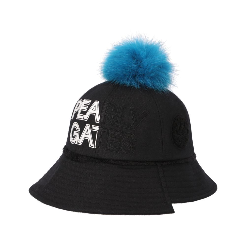 PEARLY GATES パーリーゲイツ レディース ファー ボンボン バケットハット 56