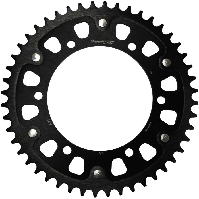 3営業日で発送 スーパースプロックス Supersprox SPX REAR STEALTH 472-48T BLK
