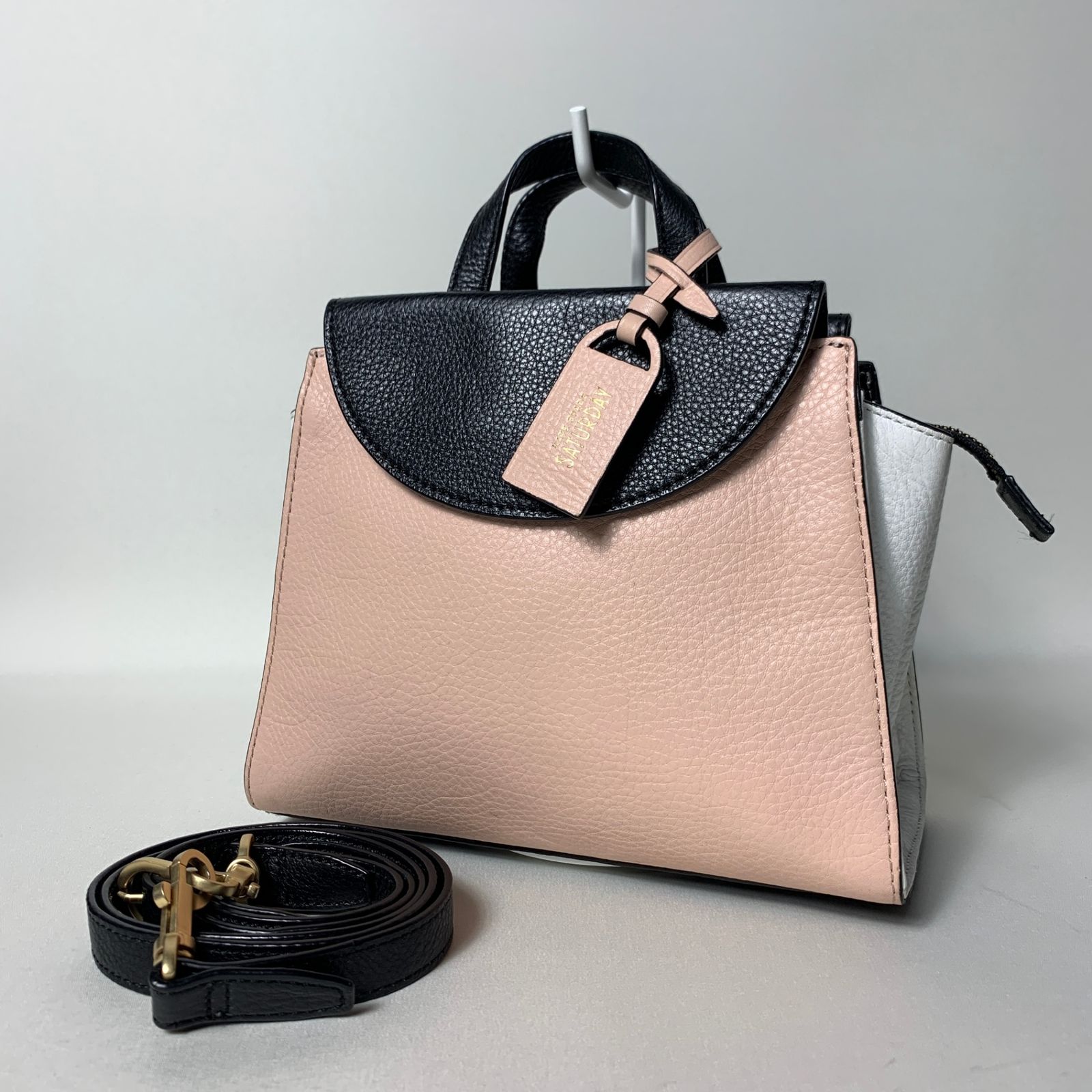 2503-228｜美品｜ケイトスペード 2WAYバッグ レザー トライカラー 2503-228｜美品｜ケイトスペード 2WAYバッグ レザー トライ