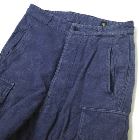 KAPTAIN SUNSHINE x BEAMS PLUS キャプテンサンシャイン ビームスプラス 21SS 別注 日本製 M-47 Military  Trousers ヘリンボーンカーゴパンツ KSBP21SPT01 30 NAVY ボトムス g16558 - メルカリ