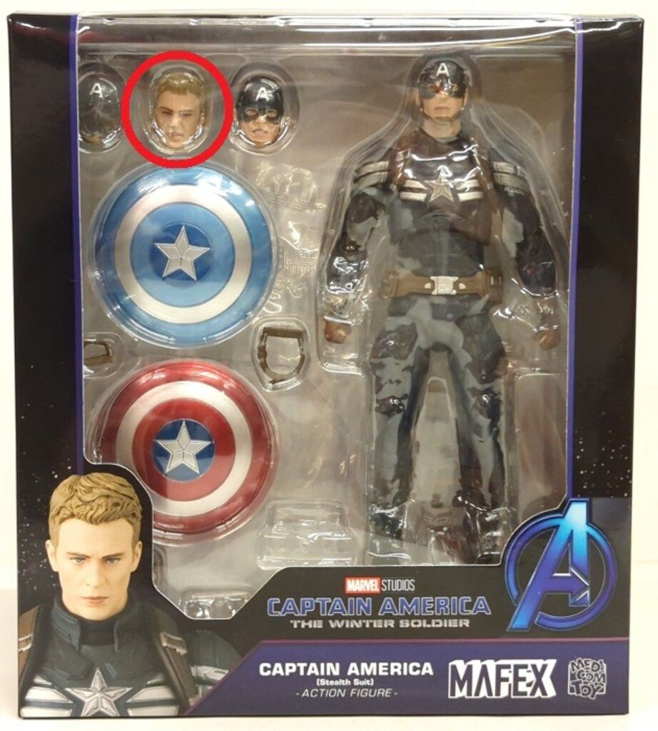 メディコム トイ MAFEX CAPTAIN AMERICA / THE WINTER SOLDIER CAPTAIN AMERICA (STEALTH SUIT) 202