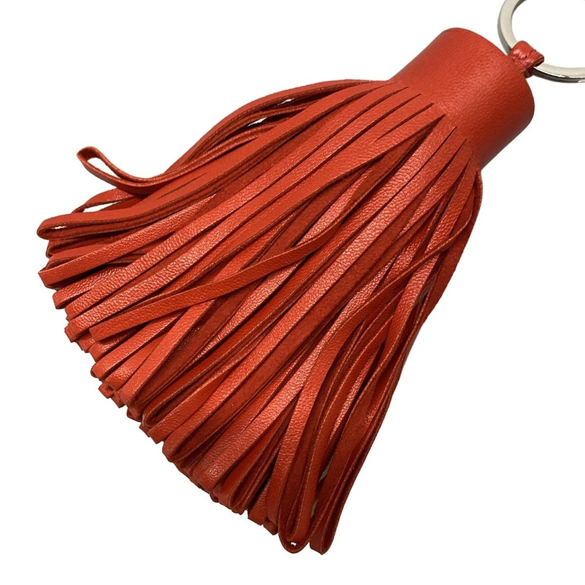 HERMES(エルメス) キーホルダー(チャーム) カルメン レッド 名東