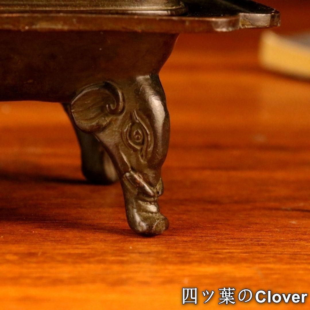 銅器 象蓋三層炉 香炉 祥雲彫花 仏堂香炉 装飾品 工芸品 置物 - メルカリ