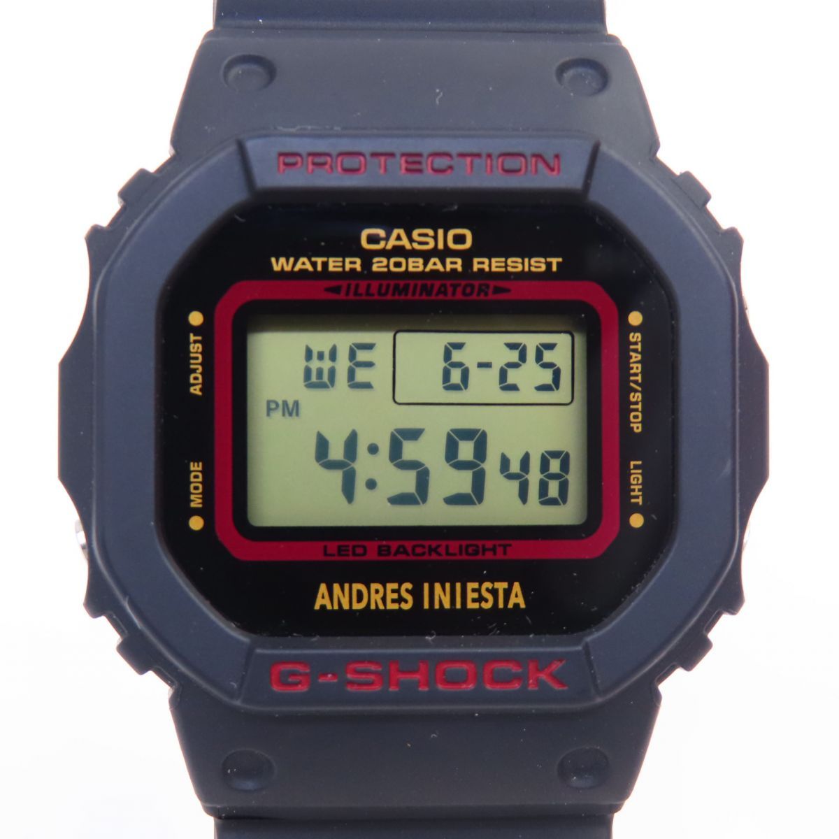 CASIO カシオ G-SHOCK アンドレス・イニエスタ シグネチャー