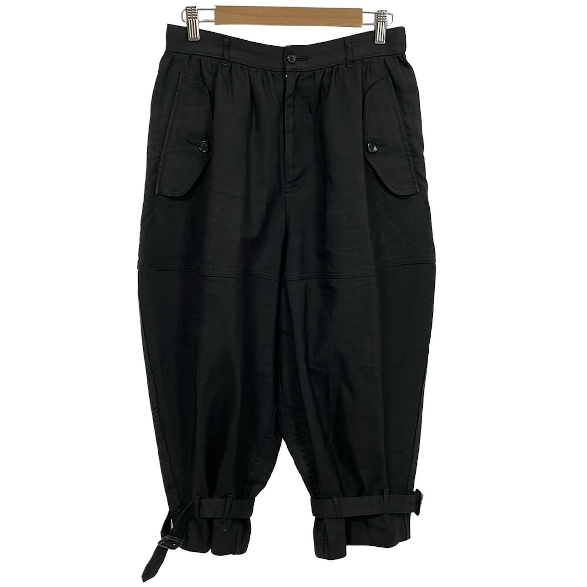 COMMEdesGARCONS COMMEdesGARCONS コムデギャルソンコムデギャルソン パンツ サイズS メンズ - RR-P021 黒 クロップド 半端丈 |麻混