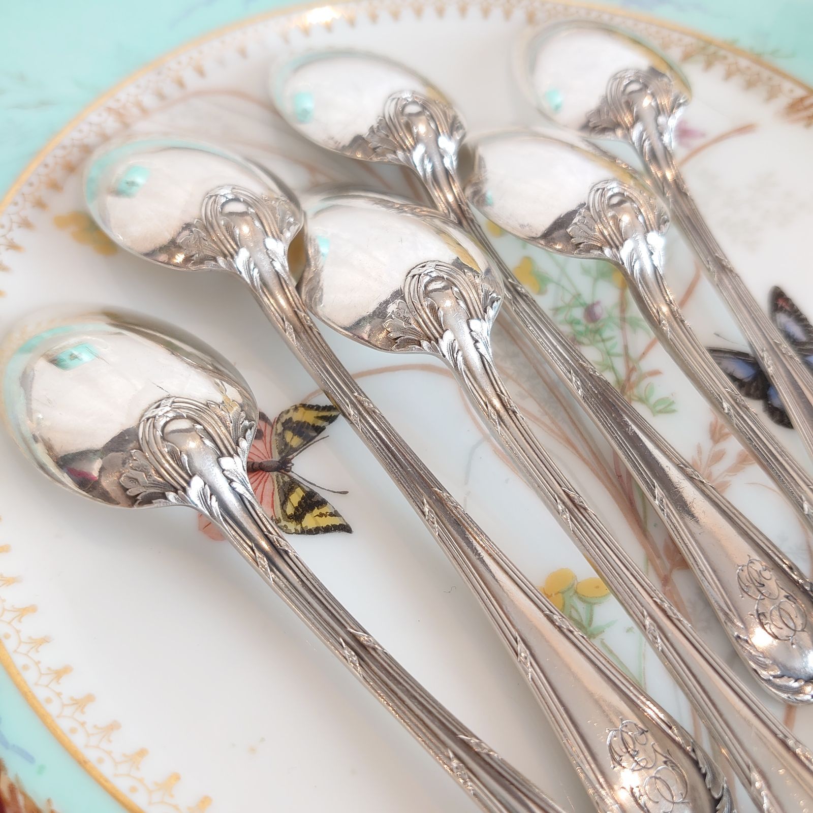 ピュイフォルカ シルバースプーンセット silver950 puiforcat