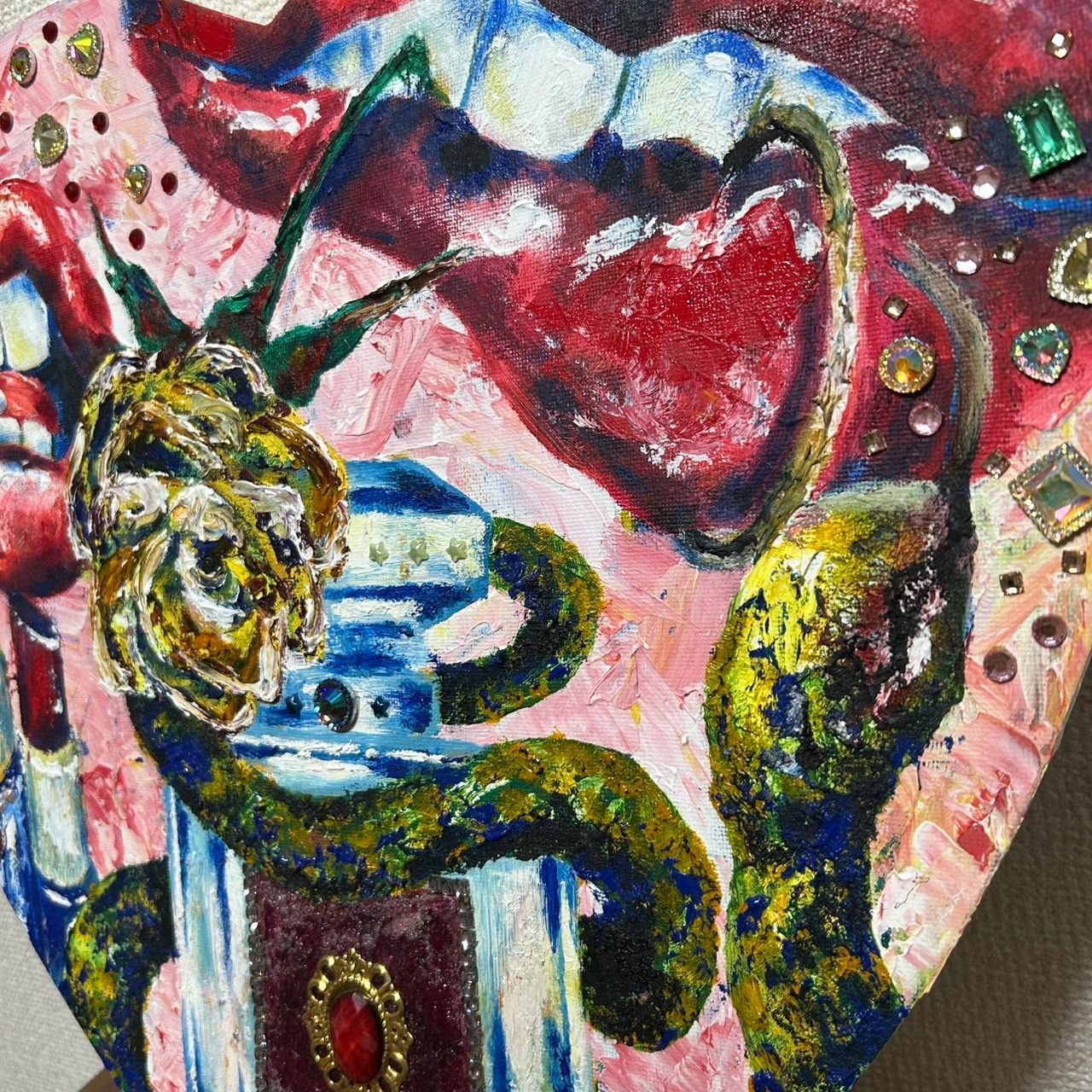 ハート画　絵画　スピリチュアル 61tFmbtfa5L._UF350,350_QL50_.jpg