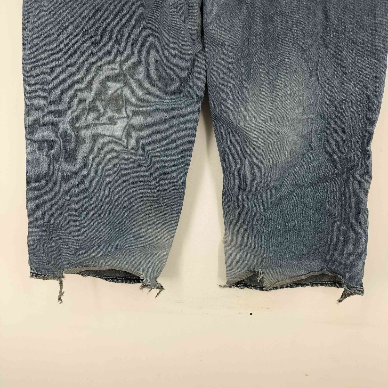 カラービーコン kolor BEACON 23SS 10ozデニム バギーデニムパンツ 