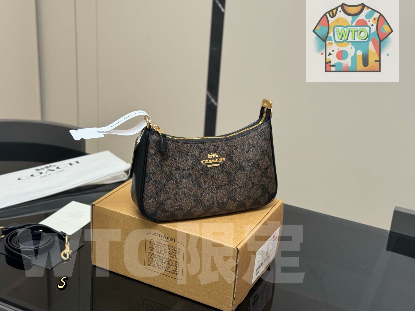 COACH.CA548コーチ テリ アンダーアームバッグ、 COACH.CA548コーチ テリ アンダーアームバッグ 公式】コーチ