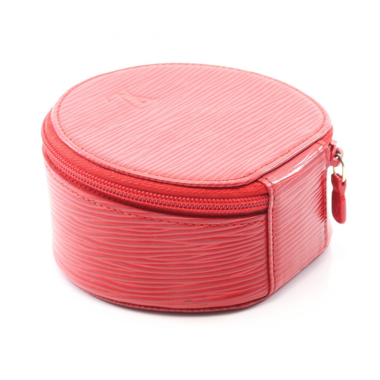 ルイ ヴィトン LOUIS VUITTON エクランビジュー10 ケース M 48217 カスティアンレッド レザー エクランビジュー レディース B