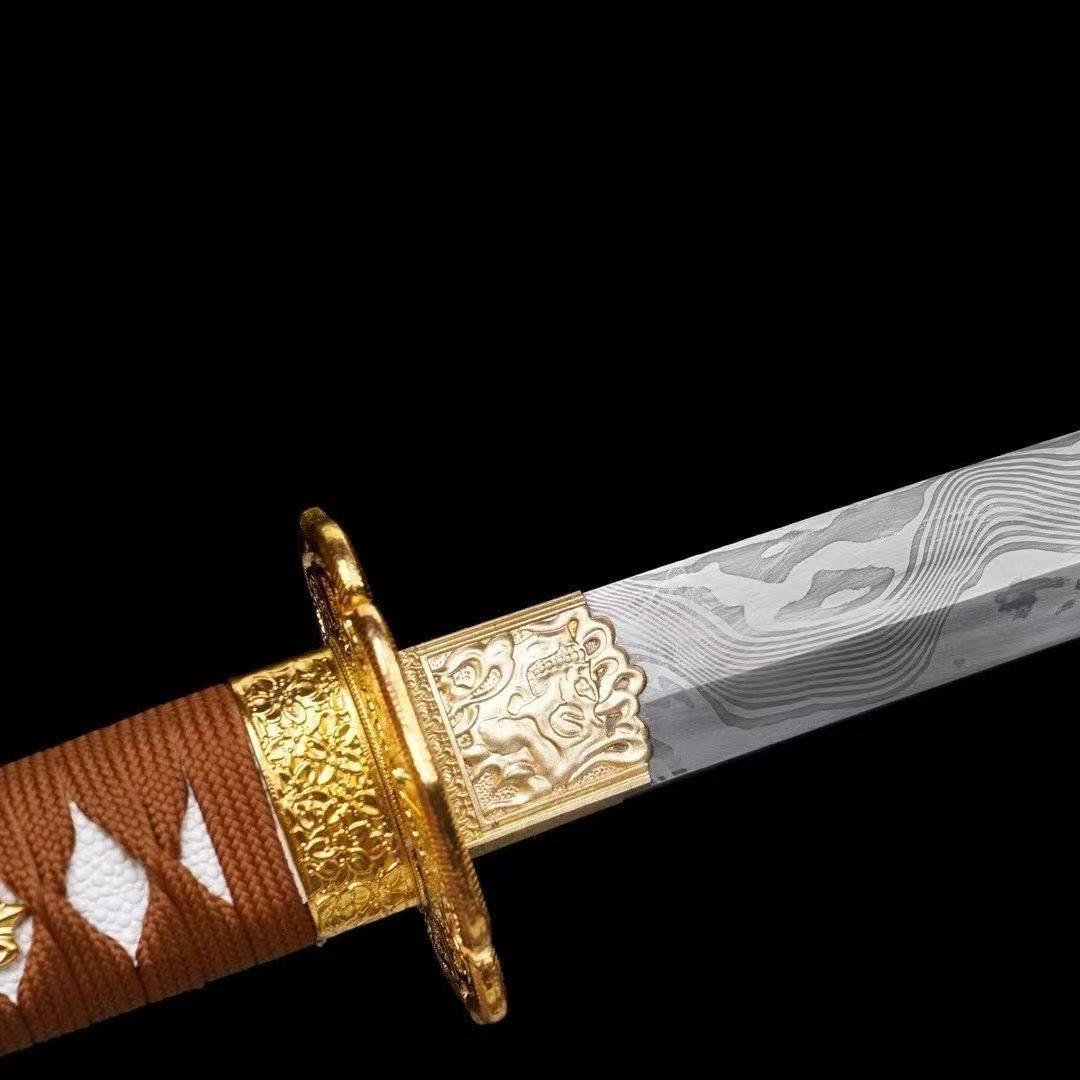 金菊」菊家紋 COSPLAY 装飾用”“非実戦 美術刀 刀装具 模擬刀
