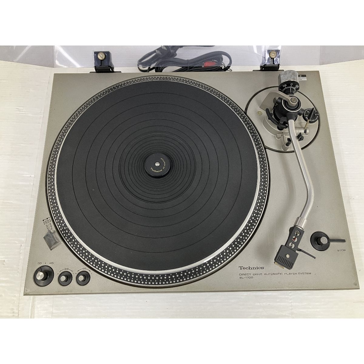 Technics SL-1700 ターンテーブル ダイレクトドライブオートプレヤー テクニクス 音響機材 中古 O9030791 - メルカリ