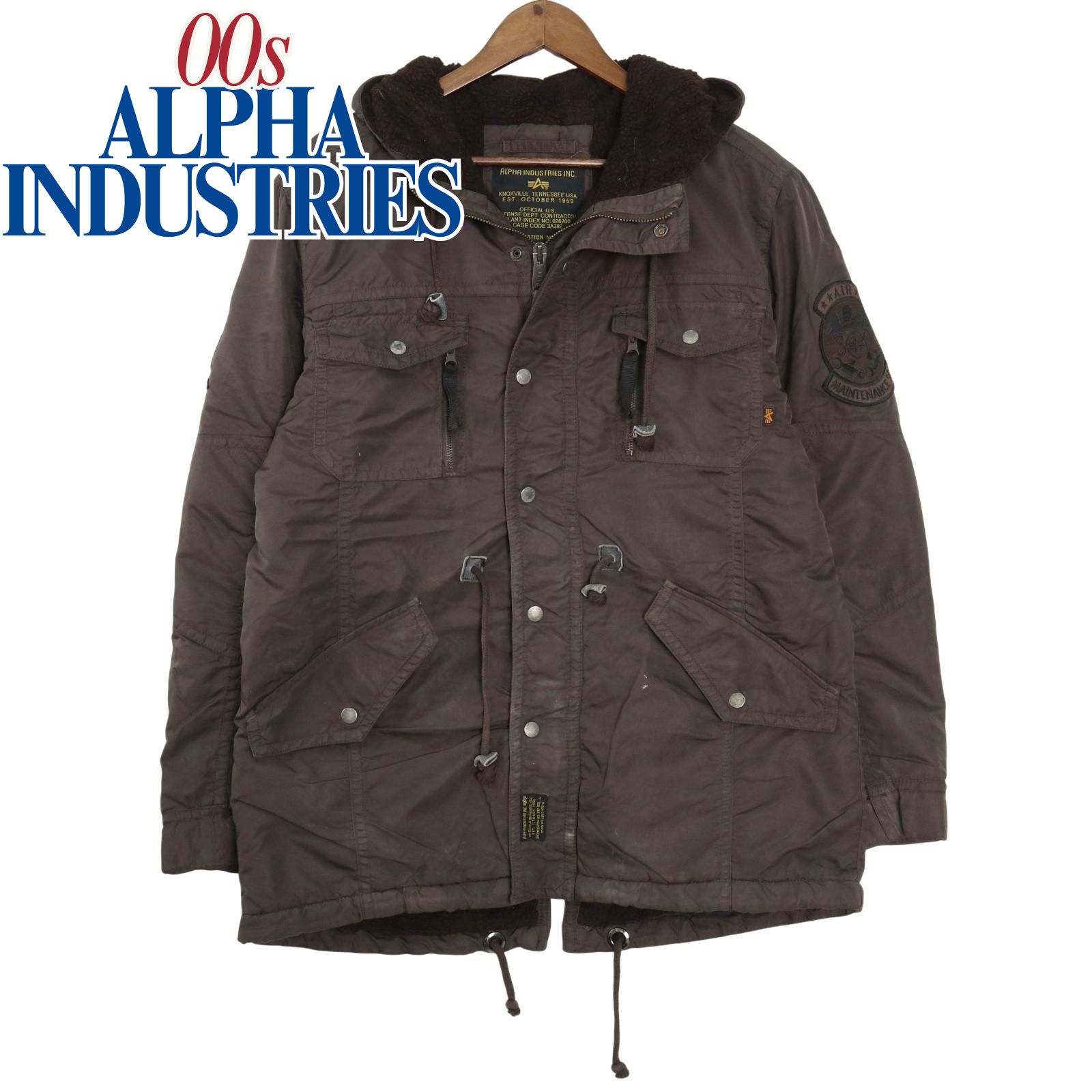 アルファインダストリーズ　モッズコート　ミリタリージャケット　フィッシュテイルS Alpha Industries ミリタリージャケット モッズコート 「ALPHA