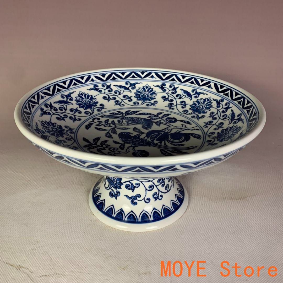 青花磁 茶入れ。 工芸品 美術品 置物 コレクション品 中国陶器 景徳鎮 景徳鎮高級青花陶磁器カンフー茶器セット | Taka Shop