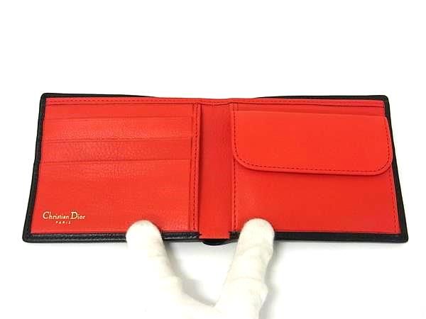 □新品同様□ ChristianDior クリスチャンディオール レザー 二