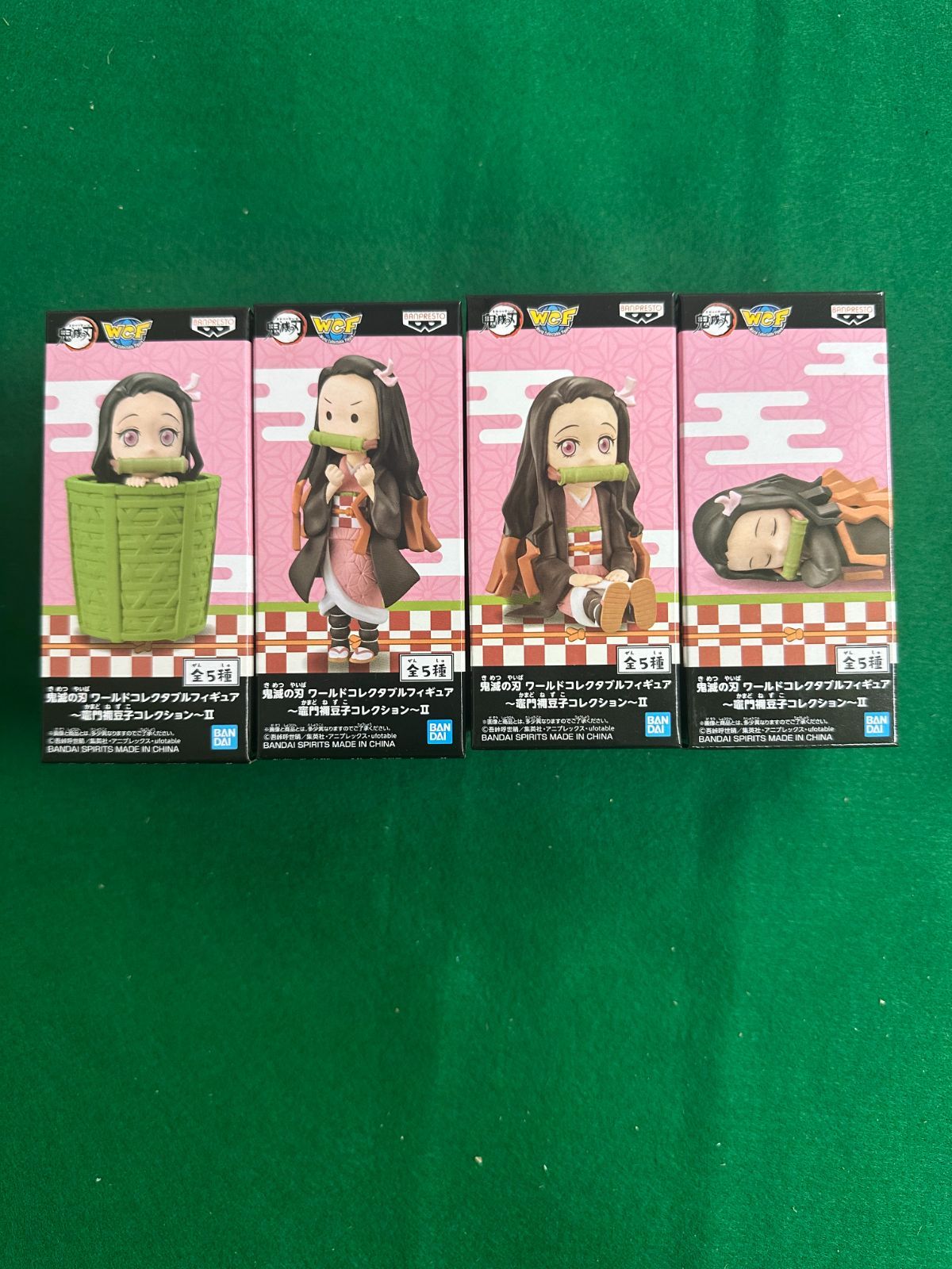 鬼滅の刃　ワールドコレクタブル　竈門禰豆子　コレクション　フルコンプリート 鬼滅の刃 ワールドコレクタブルフィギュア～竈門禰豆子