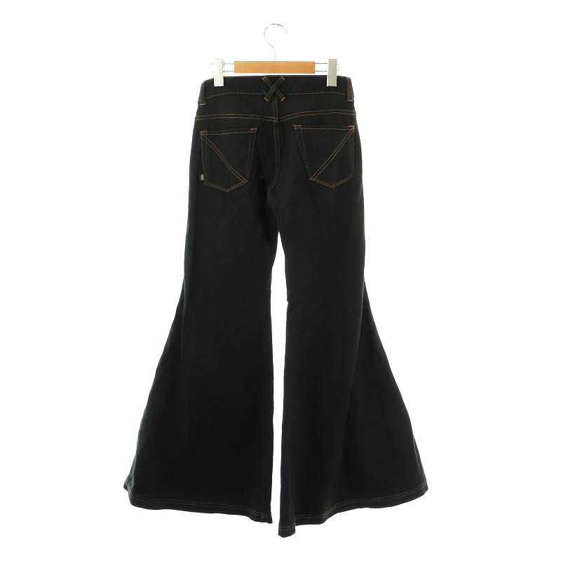 PAMEO POSE パメオポーズ Twisted Pants 黒 フレアパンツ パメオポーズ PAMEO POSE Psychedelic Pants Black フレアパンツ