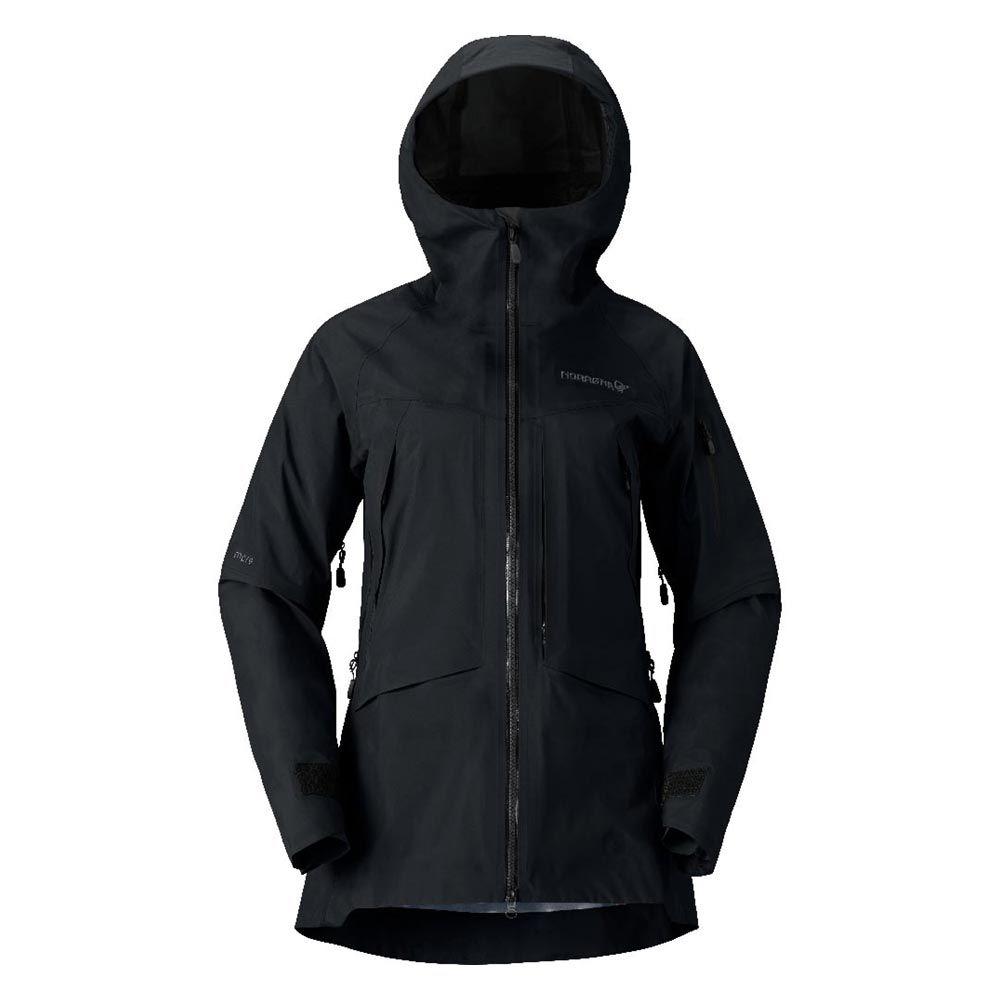 ノローナ NORRONA 女性用 モーレ ゴアテックス ジャケット m?re Gore-Tex Jacket W s 2019-24 カラー Caviar