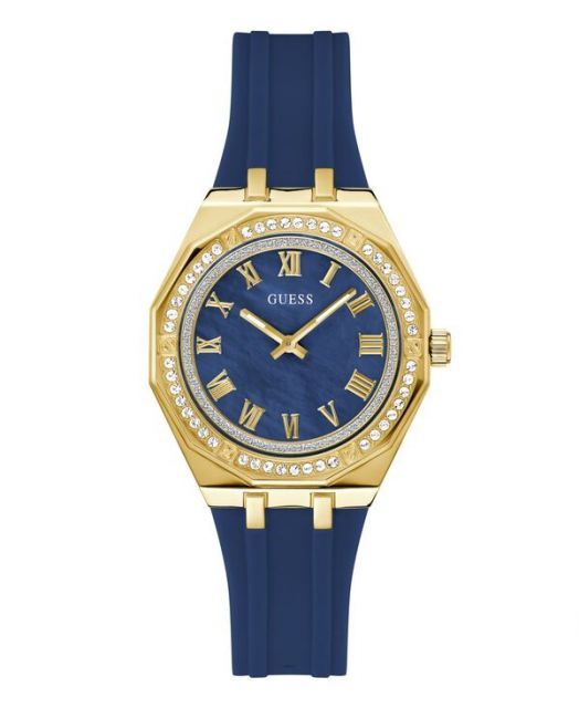 送料無料 ゲス レディース 腕時計 アクセサリー Women s Blue Rose G Tone Analog Watch 36mm Rose G Tone
