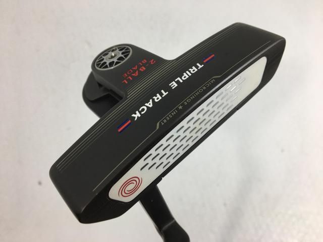 【中古ゴルフクラブ】【美品】オデッセイ TRIPLE TRACK (トリプルトラック) 2-Ball ブレード パター 2020 STROKE LAB(ストローク ラボ)シャフト パター【14日間返品OK】