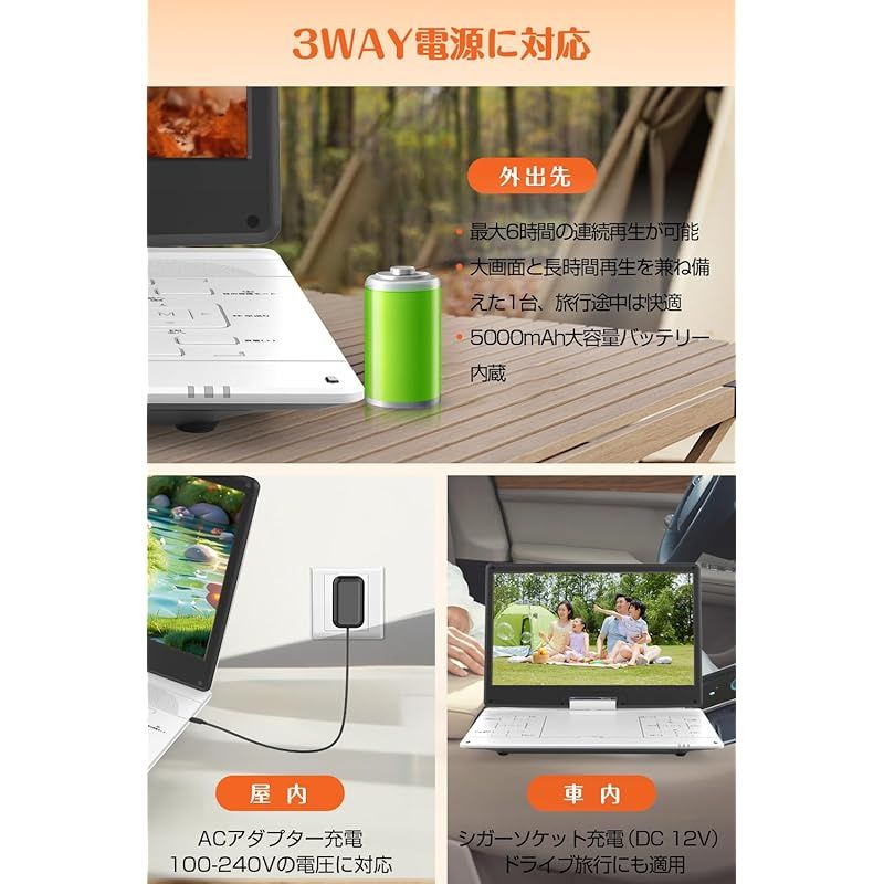 ポータブルDVDプレーヤー