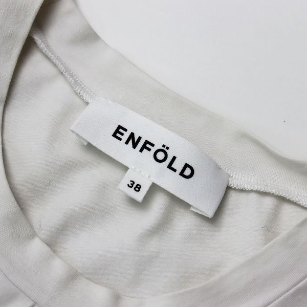 2020AW ENFOLD エンフォルド 300DA270-0440 Knit×Cut Layered