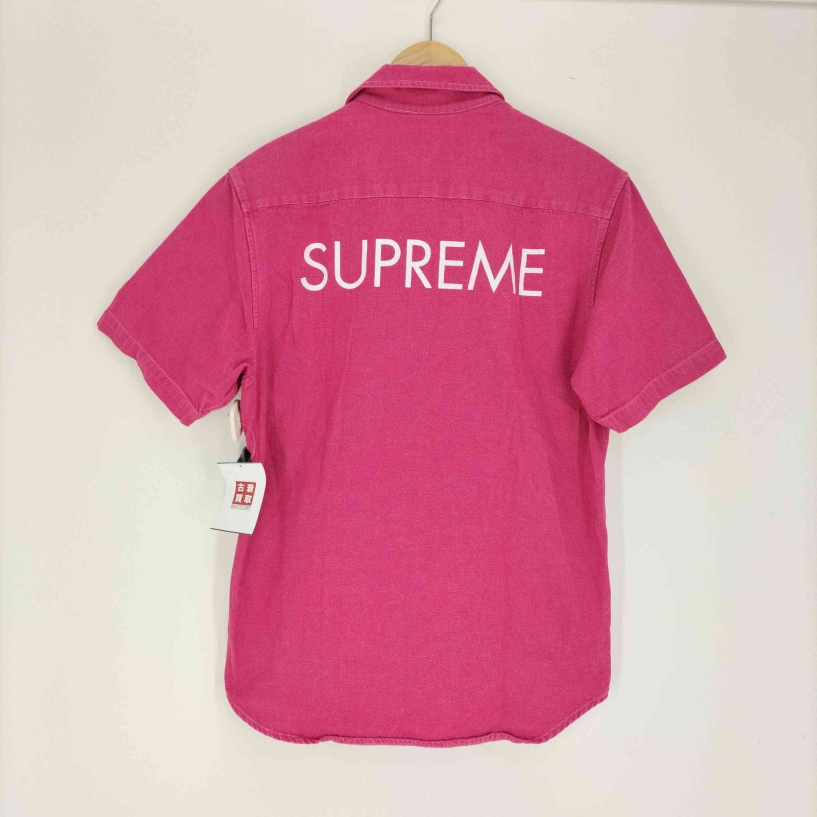 シュプリーム Supreme 15SS Classic Logo Denim Shirt メンズ import 