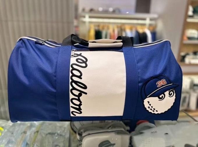 Malbon マルボンゴルフ キャディバッグ &ボストンバッグ 2点セット Malbon 新作 マルボンゴルフ キャディバッグ &ボストンバッグ 2