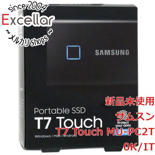 bn:1] SAMSUNG ポータブルSSD T7 Touch MU-PC2T0K/IT 2TB ブラック