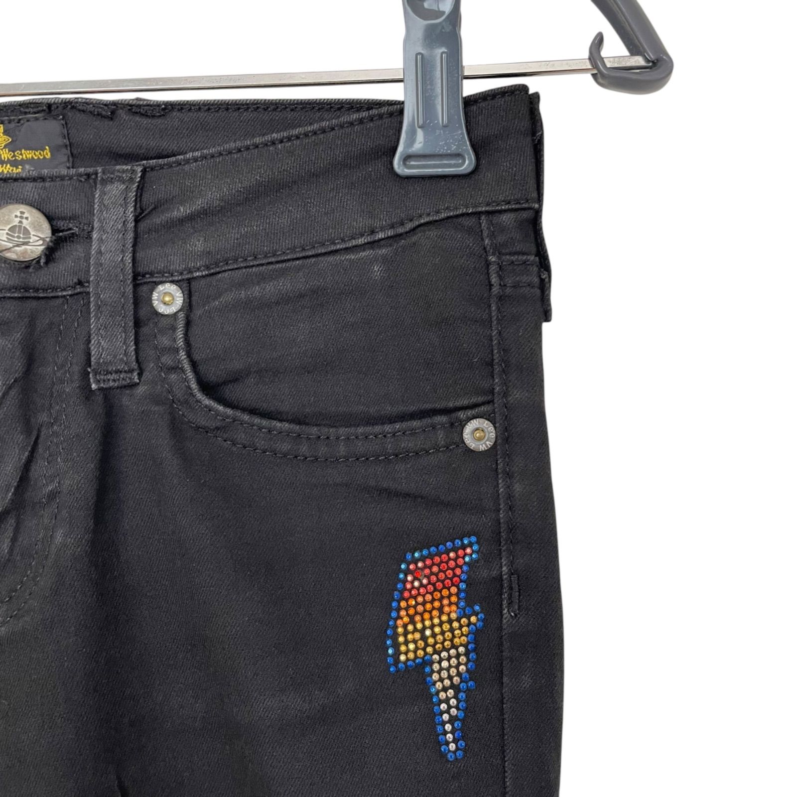 ★美品★VivienneWestWoodANGLOMNIA ×LEEコラボデニム Anglomania Vivienne Westwood for Lee BUMMY JEAN ヴィヴィアン