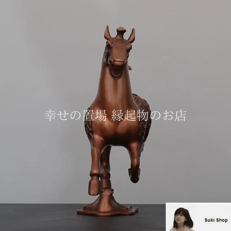 銅製馬踏飛燕 風水置物 工芸品 馬到成功 銅製馬踏飛燕 風水置物 工芸品 馬到成功 - メルカリ