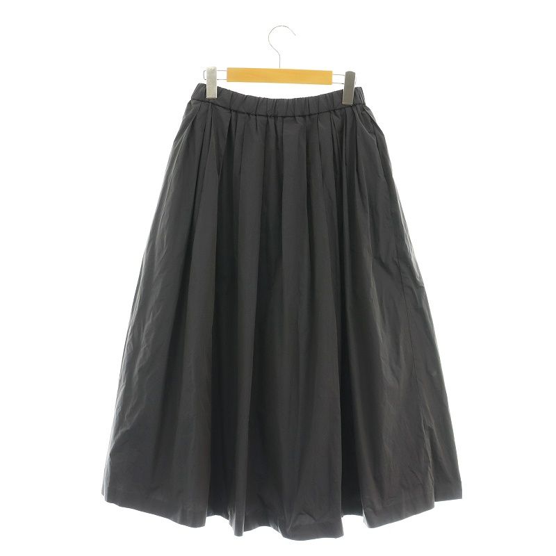 イエナ　フォルムフレアスカート　BLACK　36 IENA（イエナ）の「フォルムフレアスカート◇（スカート）」 - WEAR