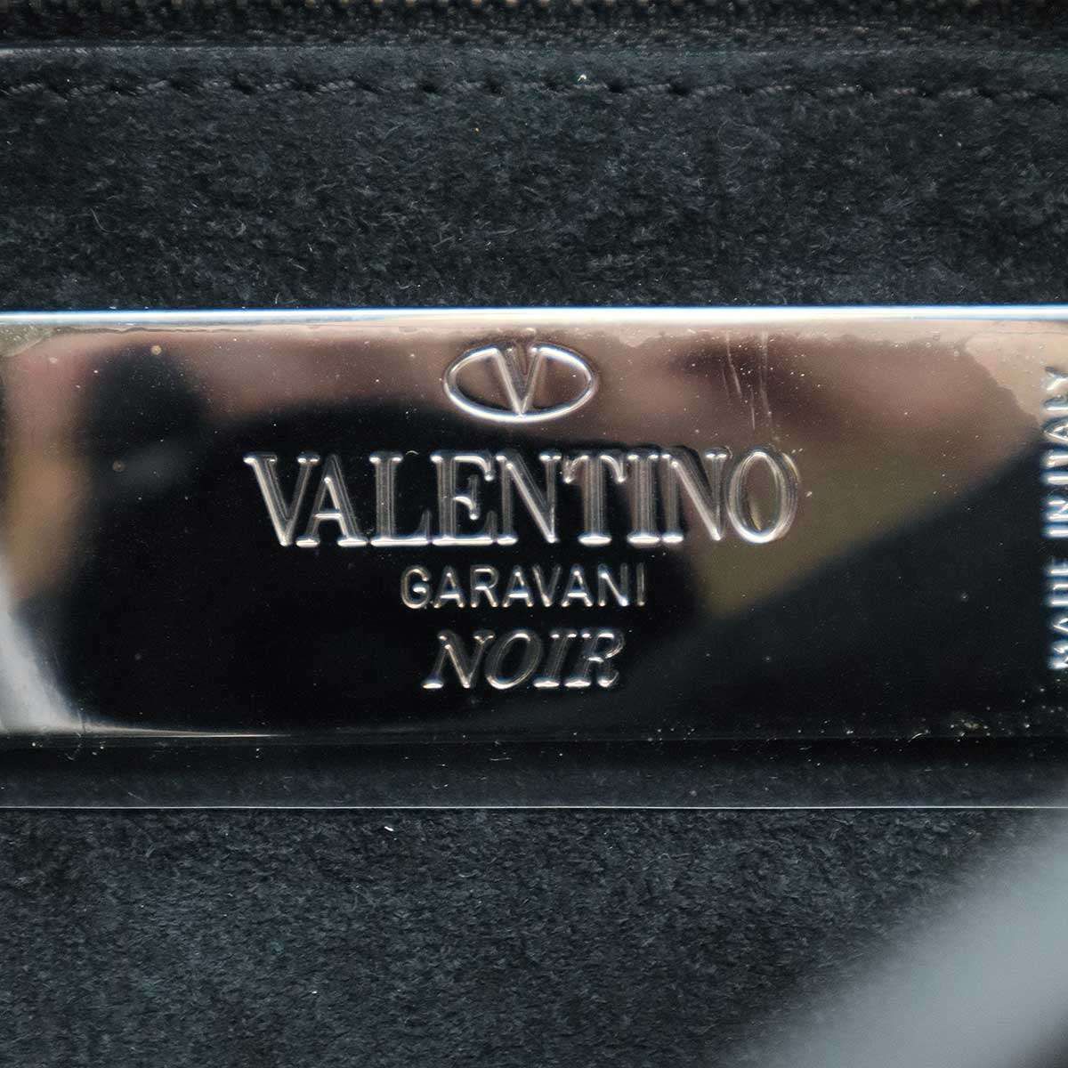 VALENTINO ヴァレンティノ ロックスタッズストーン レザークラッチ