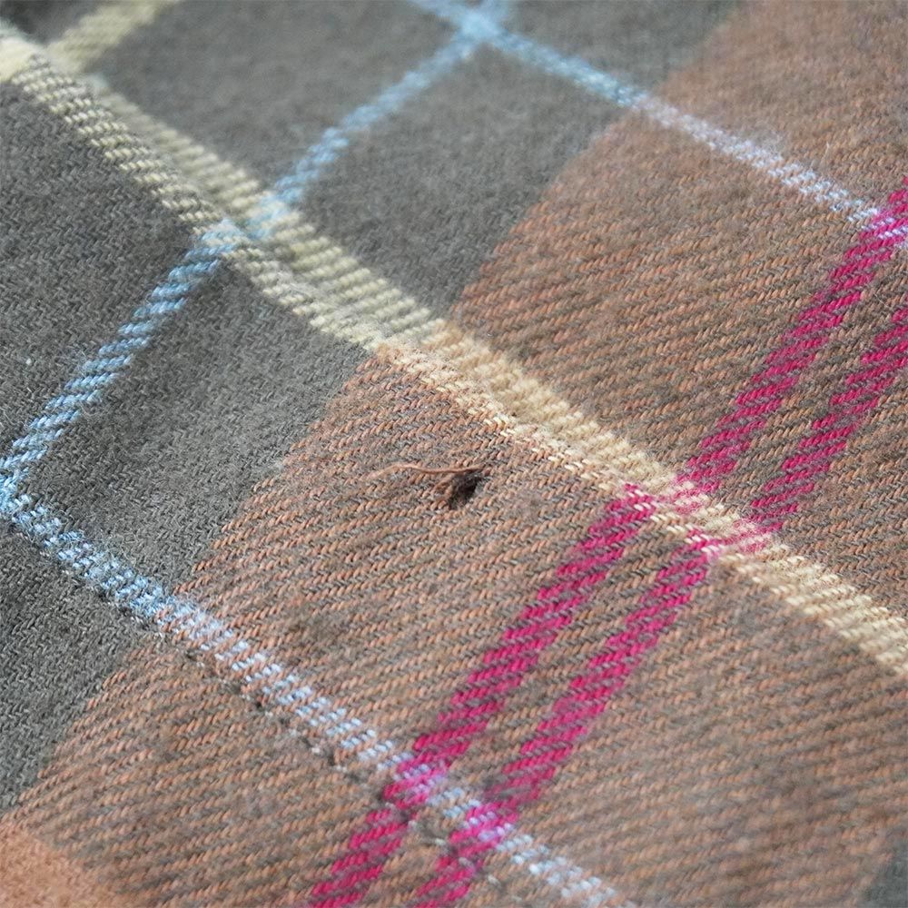 セントジョンズベイ ST JOHN S BAY 90s 00s 90-2000年代 フランネル ボタンダウンシャツ BD 旧タグ USA ヴィンテージ アメリカ 古着 ブラウン系 チェック柄 L KARIMZIABAT_FR